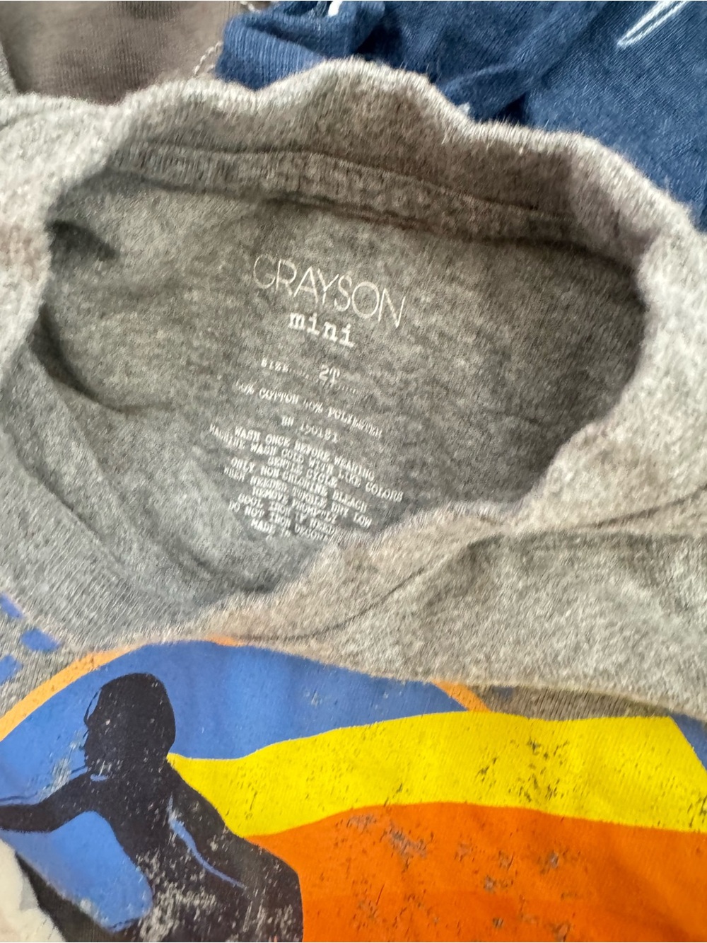 Boys 2T Bundle Surf Tees 8 pieces - Picture 6 of 9